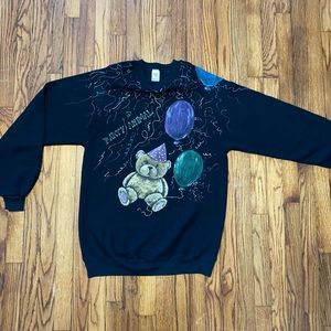 custom “Party Animal” sweater